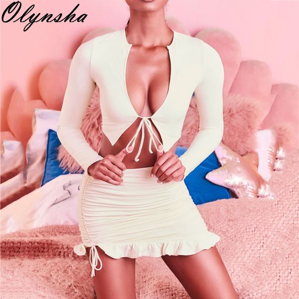 sexy оборки юбки набор женщины с длинным рукавом топы crop bodycon тощего юбка 2020 осенью 2 шт набор streetwear outfit двухкусочного, Gray
sexy оборки юбки набор женщины с длинным рукавом топы crop bodycon тощего юбка 2020 осенью 2 шт набор streetwear outfit двухкусочного, Gray