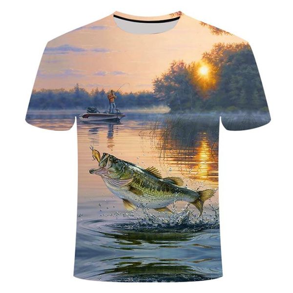 man designers clothes 2020 men's fashion t-shirt 3d deep sea fish print mens clothing summer high-quality t shirt women tee 222, Black 
man designers clothes 2020 men's fashion t-shirt 3d deep sea fish print mens clothing summer high-quality t shirt women tee 222, Black