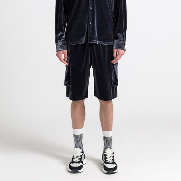 20SS Collection Embroidered Pocket Velvet Shorts Drawstring Short Pants Elastic Waist Shorts Sport Fitness Casual Street Outdoor HFYMKZ208
20SS Collection Embroidered Pocket Velvet Shorts Drawstring Short Pants Elastic Waist Shorts Sport Fitness Casual Street Outdoor HFYMKZ208
