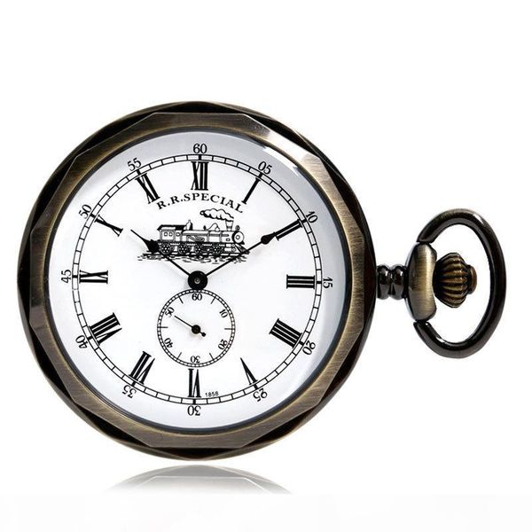 open face train roman numbers design dial mechanical pocket watch vintgae pocket clock with 30cm chain birthday gifts t200502, Slivery;golden
open face train roman numbers design dial mechanical pocket watch vintgae pocket clock with 30cm chain birthday gifts t200502, Slivery;golden