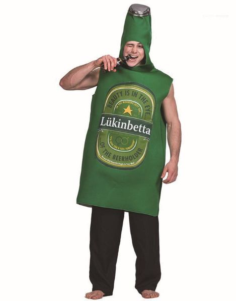 size party costume halloween beer cosplay mens theme costume funny green printe, Black;red
size party costume halloween beer cosplay mens theme costume funny green printe, Black;red