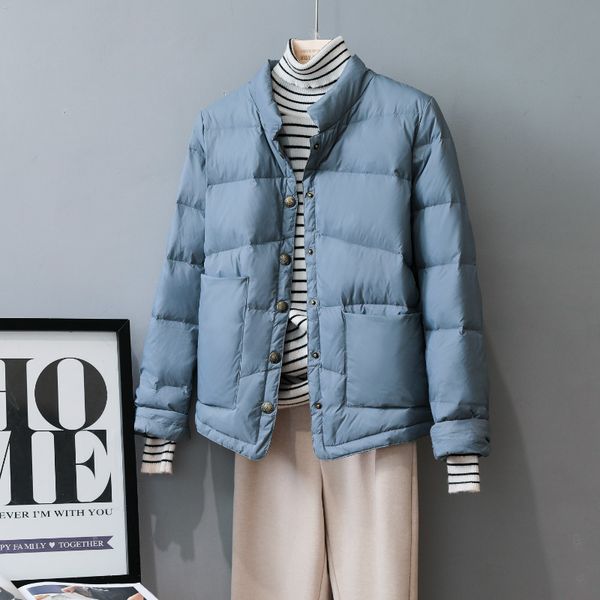 women short down jackets autumn winter female ultra light white duck down coat warm light jacket parkas outwear ab1959, Black
women short down jackets autumn winter female ultra light white duck down coat warm light jacket parkas outwear ab1959, Black