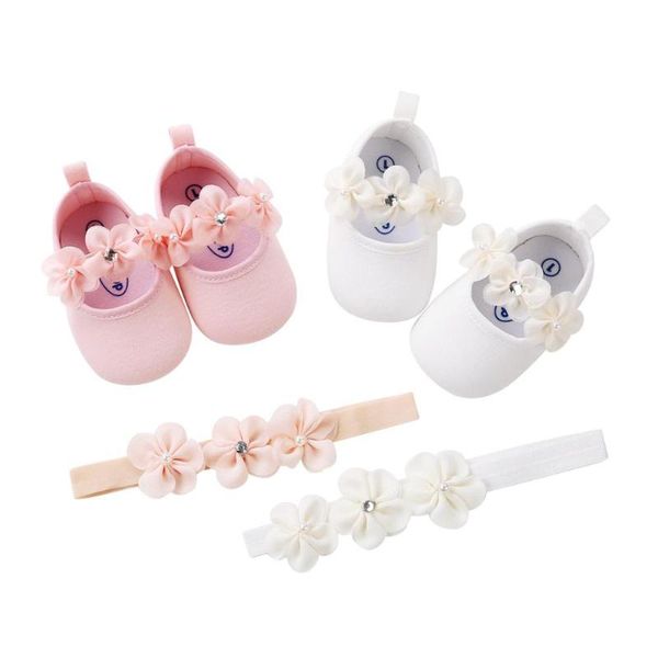 first walkers born baby cute prewalkers with flower + headband 2pc set girls soft bottom antiskid shoes
first walkers born baby cute prewalkers with flower + headband 2pc set girls soft bottom antiskid shoes