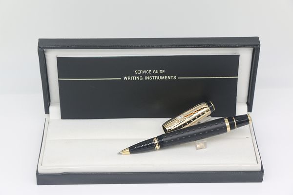 gold and black color bohemies rollerball pen office stationery with diamond inlay trim and serial number
gold and black color bohemies rollerball pen office stationery with diamond inlay trim and serial number
