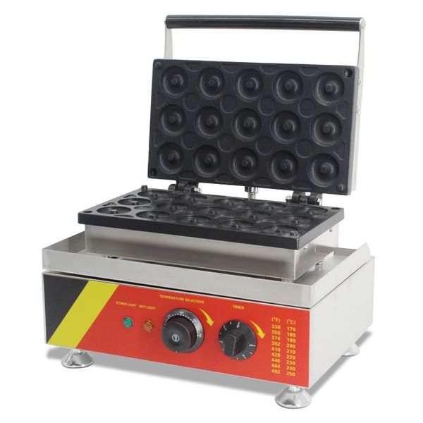 110v 220v 15 pcs non-stick commercial electric donut waffle maker machine doughnut baking machine with timer
110v 220v 15 pcs non-stick commercial electric donut waffle maker machine doughnut baking machine with timer
