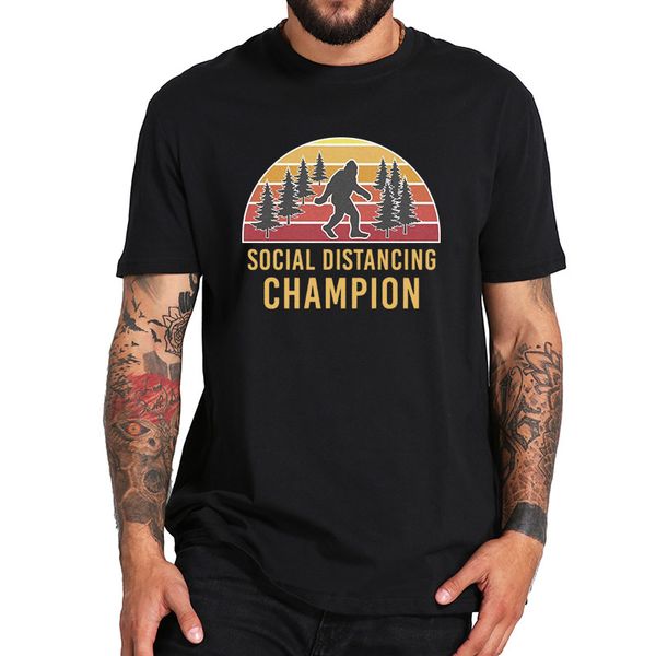 big foot social distancing world champion funny quarantine t shirt pure cotton eu size breathbale vintage crew neck cool
big foot social distancing world champion funny quarantine t shirt pure cotton eu size breathbale vintage crew neck cool