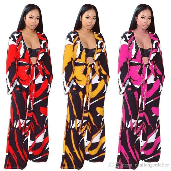 amazon bomb 2018 european and american fashion printing cardigan casual set two sets containing belt clothes for women
amazon bomb 2018 european and american fashion printing cardigan casual set two sets containing belt clothes for women