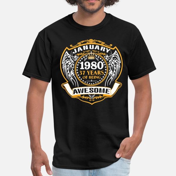 1980 37 years of being awesome january t shirt men customize 100% cotton o-neck gents interesting building spring autumn vintage shirt
1980 37 years of being awesome january t shirt men customize 100% cotton o-neck gents interesting building spring autumn vintage shirt