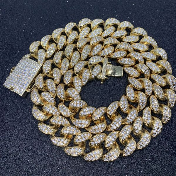 20mm 16-24inch gold silver colors bling cz wide cuban chain necklace jewelry for men punk jewelry heavy chains
20mm 16-24inch gold silver colors bling cz wide cuban chain necklace jewelry for men punk jewelry heavy chains