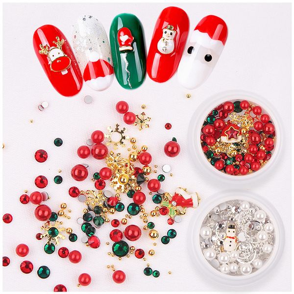 1 box xmas nail art украшения горный хрусталь сплав блеск блестки смешанные рождественские гвозди советы 3d ювелирные изделия украшения праз, Silver;gold
1 box xmas nail art украшения горный хрусталь сплав блеск блестки смешанные рождественские гвозди советы 3d ювелирные изделия украшения праз, Silver;gold
