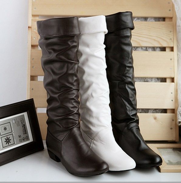2020 женщины boots осень зима середина сапоги марка мода женский слип-на плоские туфли женщина кожа женщин lh, Black
2020 женщины boots осень зима середина сапоги марка мода женский слип-на плоские туфли женщина кожа женщин lh, Black