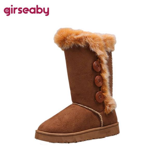 girseaby women sonw winter 's mid-calf boots round toe flat with flock pull on fur black size 35-41 casual winter bottines
girseaby women sonw winter 's mid-calf boots round toe flat with flock pull on fur black size 35-41 casual winter bottines