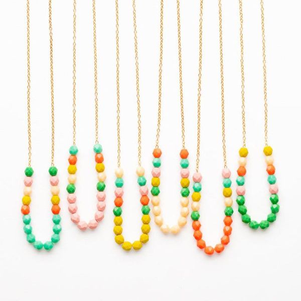 2020 new color acrylic corner bead necklace bohemian style ladies fashion variety of jewelry factory direct sales, Silver
2020 new color acrylic corner bead necklace bohemian style ladies fashion variety of jewelry factory direct sales, Silver