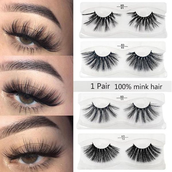 1 pair 25mm lashes extension 6d 100% mink hair false eyelashes fluffy wispies natural long eye lashes thick makeup mink
1 pair 25mm lashes extension 6d 100% mink hair false eyelashes fluffy wispies natural long eye lashes thick makeup mink