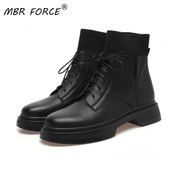 mbr force коровьей платформы мода круглого носок зашнуровать носок boots всего матч женщин женский симпл разносторонней casual черных бежевы, Black
mbr force коровьей платформы мода круглого носок зашнуровать носок boots всего матч женщин женский симпл разносторонней casual черных бежевы, Black