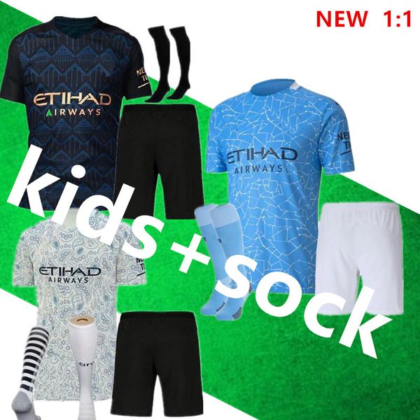 20 21 messi manchester soccer jersey city third thailand quality jesus sterling kun aguero 2020 2021 man football shirt kids+sock uniform, Black;yellow
20 21 messi manchester soccer jersey city third thailand quality jesus sterling kun aguero 2020 2021 man football shirt kids+sock uniform, Black;yellow