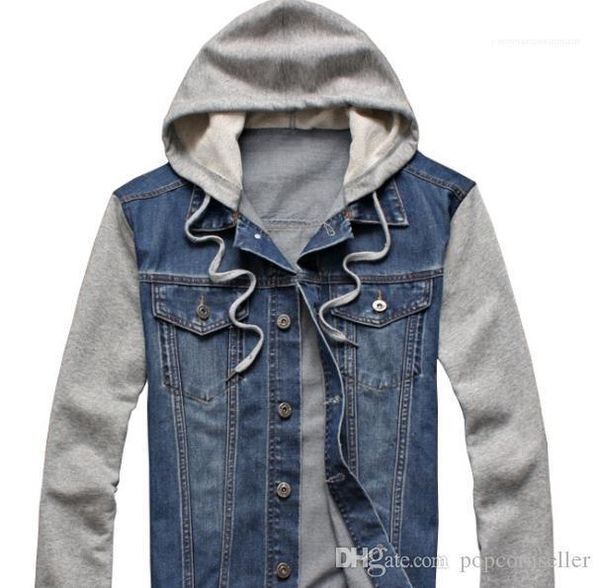 sleeve patchwork color detachable coats fashion single breasted male clothing mens spring designer jacket hooded long, Black;brown
sleeve patchwork color detachable coats fashion single breasted male clothing mens spring designer jacket hooded long, Black;brown