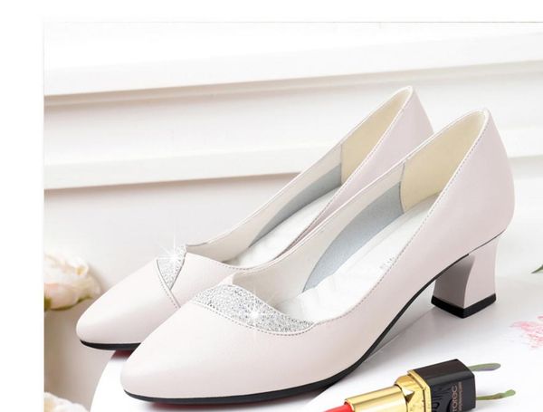 2020 spring and autumn with new style fashion high heel coarse heel round head women's shoes @zx13, Black
2020 spring and autumn with new style fashion high heel coarse heel round head women's shoes @zx13, Black