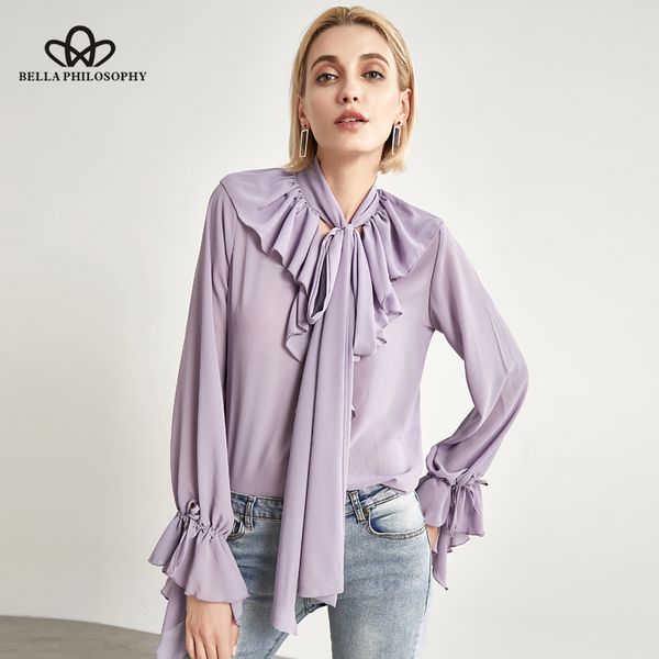 women's blouses & shirts hstar 2021 summer women elegant long sleeve ruffle blouse casual chiffon lantern vintage ladies, White
women's blouses & shirts hstar 2021 summer women elegant long sleeve ruffle blouse casual chiffon lantern vintage ladies, White
