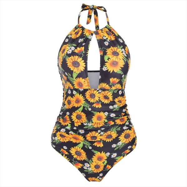 summer fashion womens one piece sunflower swim wear backless tummy control monokini swim suits for 2019, Gray
summer fashion womens one piece sunflower swim wear backless tummy control monokini swim suits for 2019, Gray