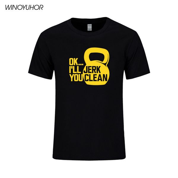 ok i'll jerk you clean print t shirts men funny fitness t-shirts casual short sleeve bodybuilding tees
ok i'll jerk you clean print t shirts men funny fitness t-shirts casual short sleeve bodybuilding tees