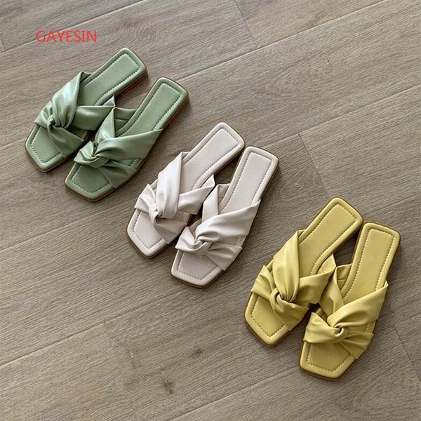gayesin 2020 new women slippers bow-knot summer beach flip flop flat ladies casual sandals outdoor sweet slippers slides, Black
gayesin 2020 new women slippers bow-knot summer beach flip flop flat ladies casual sandals outdoor sweet slippers slides, Black