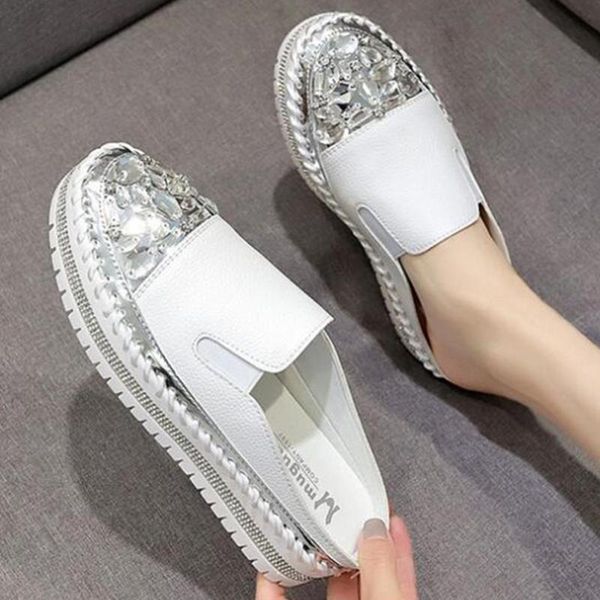 rhinestone women platform slippers fashion casual sandals women silver closed toe slides summer slip on shoes xx422, Black
rhinestone women platform slippers fashion casual sandals women silver closed toe slides summer slip on shoes xx422, Black