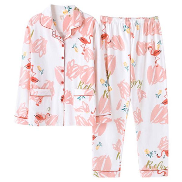 new autumn winter cotton pajama sets for women long sleeve shirts+trousers 2pcs cartoon pajama sets cute sleepwear homewear, Black;red
new autumn winter cotton pajama sets for women long sleeve shirts+trousers 2pcs cartoon pajama sets cute sleepwear homewear, Black;red
