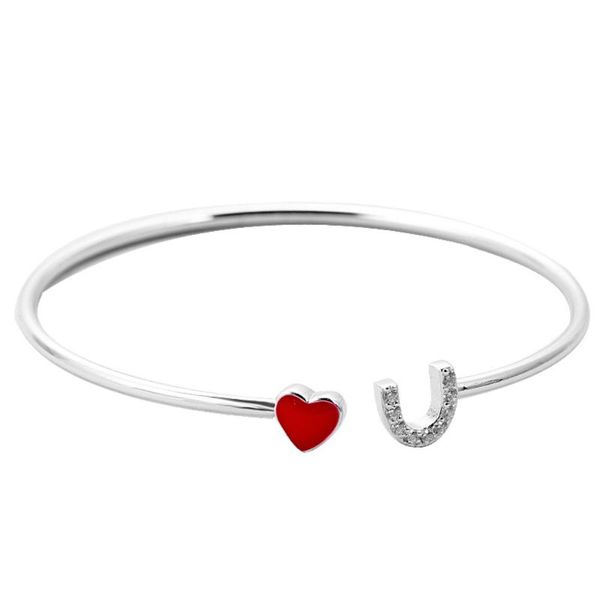 new red charms cuff bracelets bangles female i love u letter open heart jewelry for girlfriend, Black
new red charms cuff bracelets bangles female i love u letter open heart jewelry for girlfriend, Black