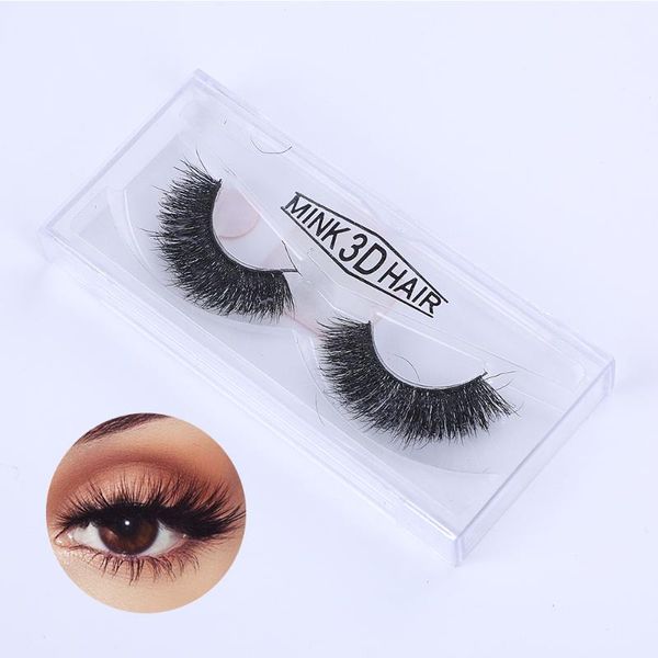 1 pair mink hair fake eyelashes reusable handmade false eyelashes set with false lashes long extension makeup for natural look
1 pair mink hair fake eyelashes reusable handmade false eyelashes set with false lashes long extension makeup for natural look