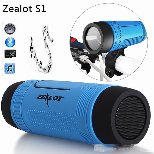 zealot s1 waterproof bluetooth speaker wireless portable outdoor speakers led flashlight altavoces support fm radio tf card slot 20pcs/lot
zealot s1 waterproof bluetooth speaker wireless portable outdoor speakers led flashlight altavoces support fm radio tf card slot 20pcs/lot