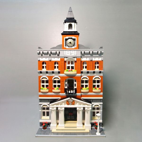 10224 City Hall Creator House 15003 2766pcs Arcade Model Block Model Building Blocks 84003 30014 99011 Toys