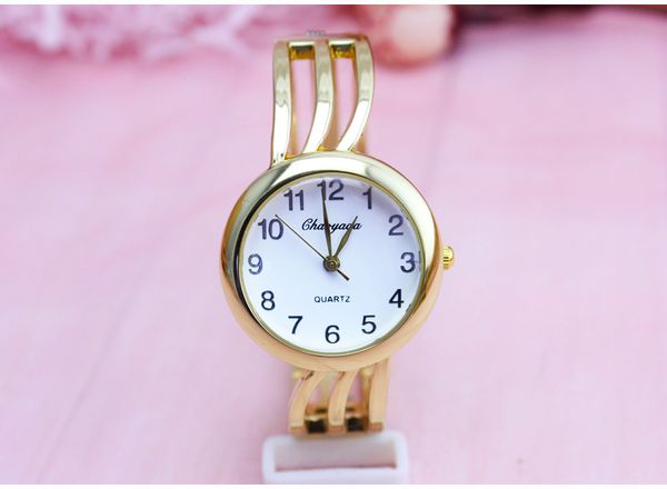 fashion chaoyada women's bracelet watches casual ladies quartz watch stainless steel, Slivery;brown
fashion chaoyada women's bracelet watches casual ladies quartz watch stainless steel, Slivery;brown