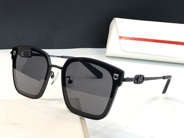 276 new luxury designer sunglasses cat eye frame glasses simple and compact design of metal eyewear uv400 protection with case, White;black
276 new luxury designer sunglasses cat eye frame glasses simple and compact design of metal eyewear uv400 protection with case, White;black