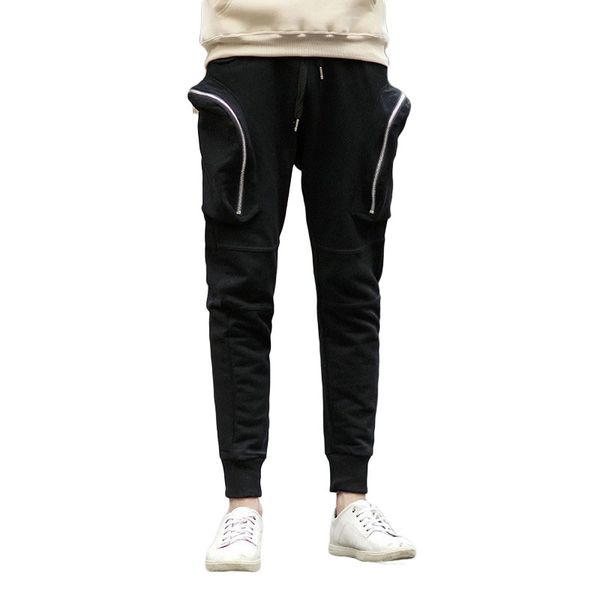 men's pants 2021 unique pocket mens joggers cargo men sweatpants harem jogger pantalones hombre, Black
men's pants 2021 unique pocket mens joggers cargo men sweatpants harem jogger pantalones hombre, Black