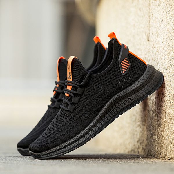 2020 new mesh fashion sneakers men casual shoes lac-up lightweight shoes comfortable breathable walking shoe zapatillas hombre, Black
2020 new mesh fashion sneakers men casual shoes lac-up lightweight shoes comfortable breathable walking shoe zapatillas hombre, Black