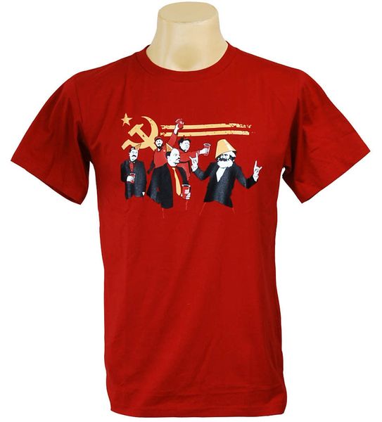 t-shirt 2019 fashion men rude round neck communist brooze party funny marx graphic banksy man wars tee shirt manufacturers
t-shirt 2019 fashion men rude round neck communist brooze party funny marx graphic banksy man wars tee shirt manufacturers