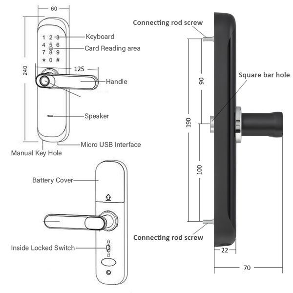 hipping fingerprint lock wifi tuya smartlife app ic card digital code electronic door lock home security mortise lock x3
hipping fingerprint lock wifi tuya smartlife app ic card digital code electronic door lock home security mortise lock x3