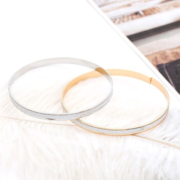 fashionable women's simple bracelet shiny matte alloy gold and optional to send girlfriend birthday jewelry gift hot, Black
fashionable women's simple bracelet shiny matte alloy gold and optional to send girlfriend birthday jewelry gift hot, Black