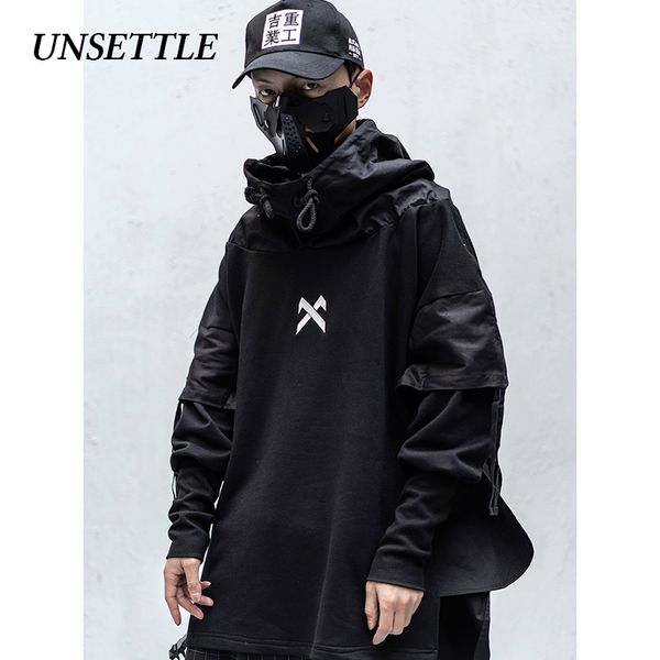 unsettle 2020ss japanese men/women harajuku ninja tactics fake two hoodies printing coats hip hop streetwear jacket male cx200808, Black
unsettle 2020ss japanese men/women harajuku ninja tactics fake two hoodies printing coats hip hop streetwear jacket male cx200808, Black