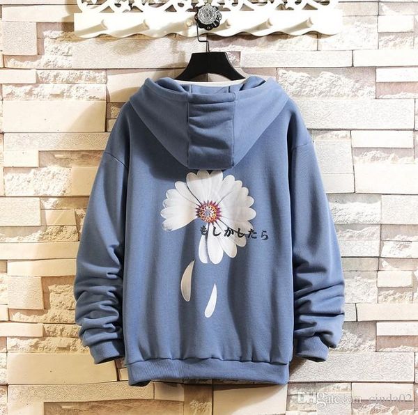 mens pullover flower spring hoodies men new fashion korean hooded sweatshirt male collage streetwear clothes oversize 3 colors, Black
mens pullover flower spring hoodies men new fashion korean hooded sweatshirt male collage streetwear clothes oversize 3 colors, Black