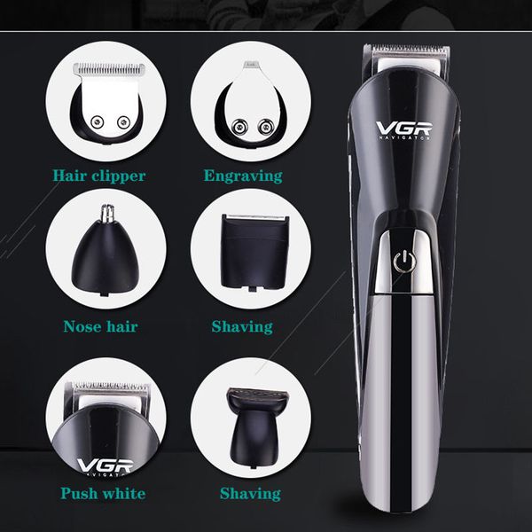 vgr trimmer hair clipper cordless men professional usb rechargeable barber nouveauté 2020 6 in one barbearia maquinaprofissional
vgr trimmer hair clipper cordless men professional usb rechargeable barber nouveauté 2020 6 in one barbearia maquinaprofissional