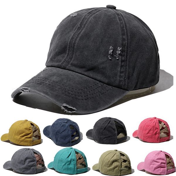 ponytail baseball caps washed cotton messy buns hats summer trucker pony visor cap cross criss hat snapbacks party hats 10styles rra3639
ponytail baseball caps washed cotton messy buns hats summer trucker pony visor cap cross criss hat snapbacks party hats 10styles rra3639