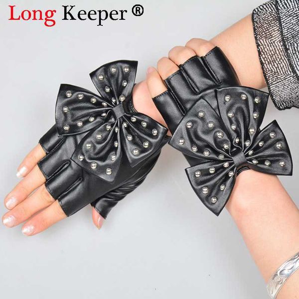 five fingers gloves fashion female half finger punk rivet dance women sport fitness pu leather bow mittens tactical fingerless gilrs luvas, Blue;gray
five fingers gloves fashion female half finger punk rivet dance women sport fitness pu leather bow mittens tactical fingerless gilrs luvas, Blue;gray