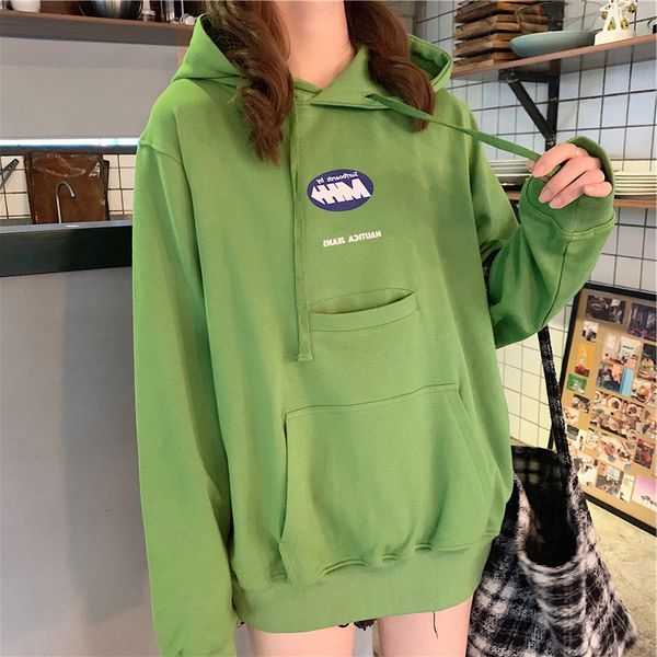 sweatshirt women hoody 2020 spring and autumn women lazy bf korean version loose harajuku thin section itself hoodie sweatshirt, Black
sweatshirt women hoody 2020 spring and autumn women lazy bf korean version loose harajuku thin section itself hoodie sweatshirt, Black