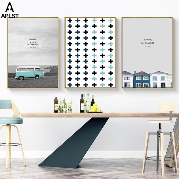 life quote poster bus sea beach view picture nordic architecture canvas painting prints for modern wall art home decoration
life quote poster bus sea beach view picture nordic architecture canvas painting prints for modern wall art home decoration