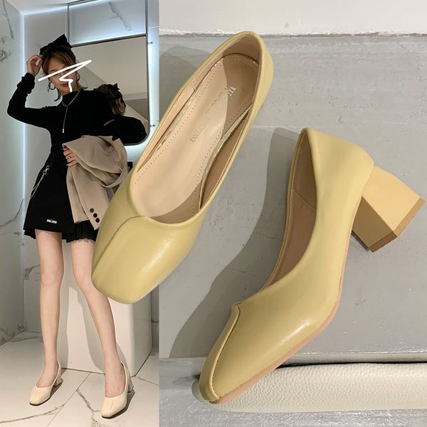 dress shoes retro high heels women brand ladies square 5cm all-match pumps yx2602, Black
dress shoes retro high heels women brand ladies square 5cm all-match pumps yx2602, Black
