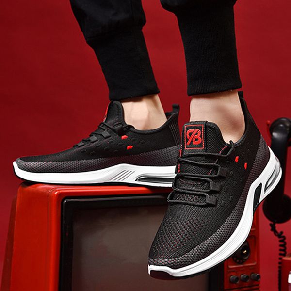 new 2020 men sneakers breathable mesh male casual shoes comfortable men shoes lace up wear-resistant zapatillas deportiva, Black
new 2020 men sneakers breathable mesh male casual shoes comfortable men shoes lace up wear-resistant zapatillas deportiva, Black