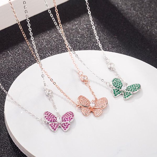 s925 бабочка способа ожерелья дамы ключица цепь, Silver
s925 бабочка способа ожерелья дамы ключица цепь, Silver