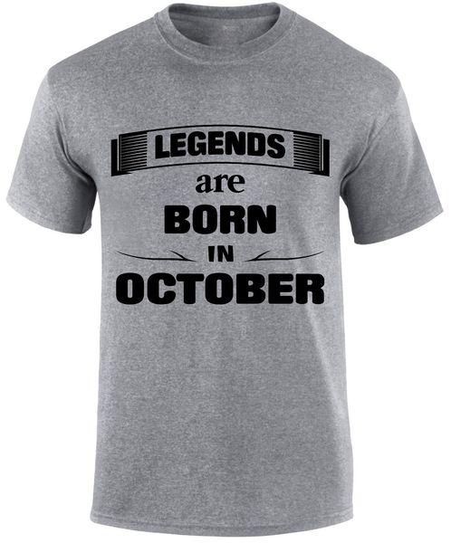 fashion men t shirt legends are born in october birthday month birth day slogan funny t shirt summer t-shirt
fashion men t shirt legends are born in october birthday month birth day slogan funny t shirt summer t-shirt